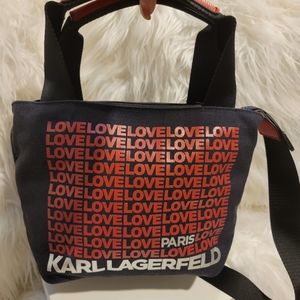 NWT-KARL LAGERFELD PARIS CROSSBODY  KRISTEN TOTE